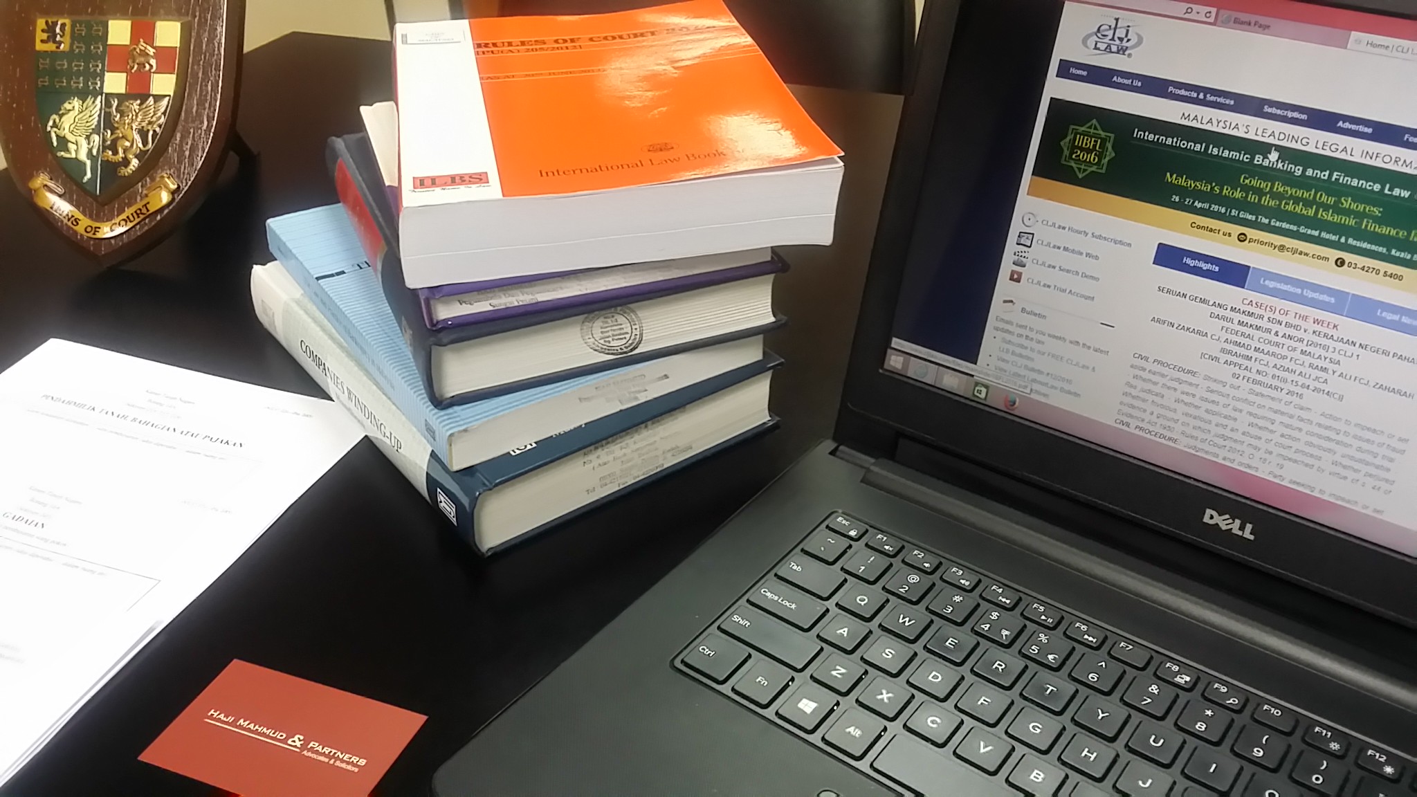Legal Firm Research Haji Mahmud & Partners